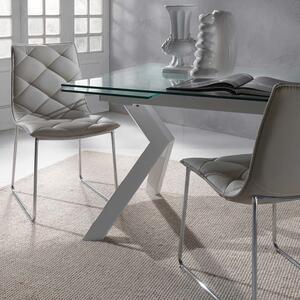 ТРАПЕЗЕН СТОЛ LaSeggiola JADE 296 ECO LEATHER BIANCO