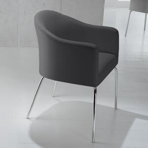 Трапезен стол LaSeggiola MOON 378 ANTRACITE