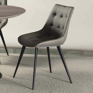ТРАПЕЗЕН СТОЛ LaSeggiola CARNABY 4G 253 ECO LEATHER TORTORA FANGO