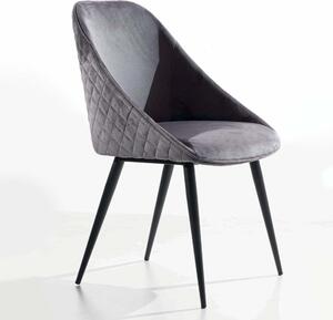Трапезен стол TIFFANY 204 VELVET ANTRACITE LaSeggiola