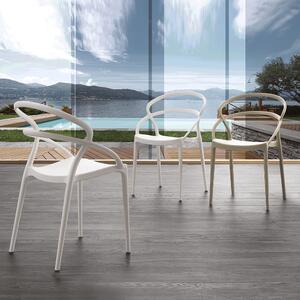 Трапезен стол PILAR 8 BIANCO LaSeggiola