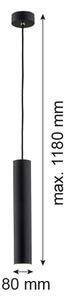 Argon 4756 - Висящ полилей GOMERA 1xGU10/5W/230V черен