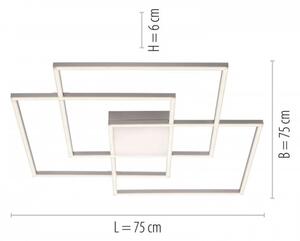 Leuchten Direkt 14713-55- LED Димируем повърхностен полилей ASMIN LED/45W/230V + д.у