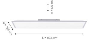 Leuchten Direkt 14757-21- LED Димируем повърхностен панел FLAT LED/36W/230V + д.у