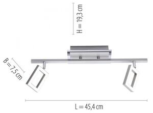 Paul Neuhaus 6958-55 - LED Спот INIGO 2xLED/4,2W/230V