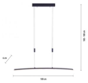 Paul Neuhaus 2530-13 - LED Димируем висящ полилей JANINA LED/27W/230V