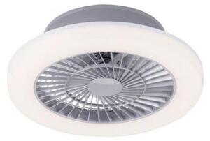 Leuchten Direkt 14645-55 - LED Лампа с вентилатор LEONARD LED/27W/230V