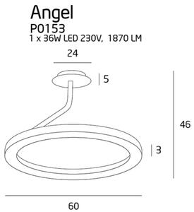 Таванна лампа ANGEL P0153