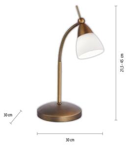 Paul Neuhaus 4001-11 - LED Димируема настолна лампа PINO 1xG9/3W/230V меден