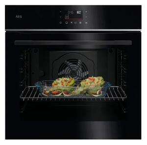Фурна за вграждане AEG TU5AB43APB, клас А++, 72 л. обем, AquaClean, AirFry, черна