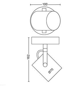 Philips - LED Спот SCENE SWITCH BYRE LED/4,3W/230V 2200/2500/2700K