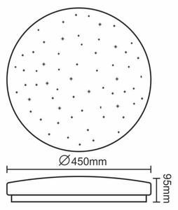 LED Димируема лампа STAR LED/50W/230V 2700-6500K + дистанционно