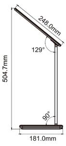 LED Димируема сензорна лампа с безжично зареждане JOY LED/6W/230V+USB черна