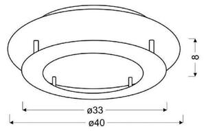 LED Лампа MERLE LED/18W/230V