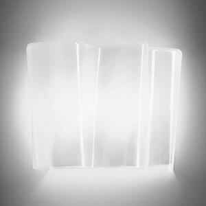 Artemide Logico Mini стенно осветление с ширина 25,3 cm, Затъмняване, Бял, Дневна/трапезария, Стъкло, Дизайн
