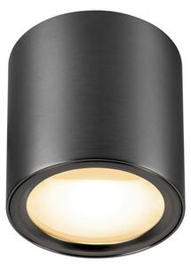 SLV LED таванна лампа Oculus, бронзов цвят, 9 см, с функция „Dim to Warm“, Затъмняване, Бронзов / античен месинг, Дневна/трапезария, Алуминий, Модерен