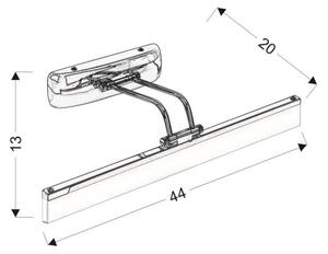 LED Лампа за огледало SIDE LED/6W/230V