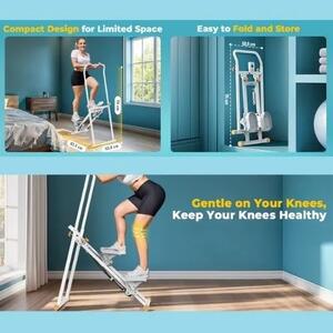 Stepfit™ степер за стълби с дръжка, StepFIT™ степер за стълби с дръжка - Черно