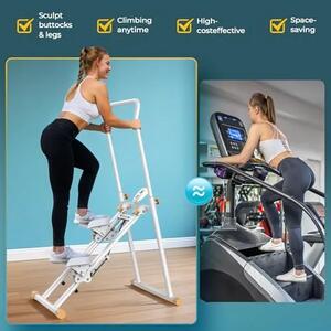 Stepfit™ степер за стълби с дръжка, StepFIT™ степер за стълби с дръжка - Черно
