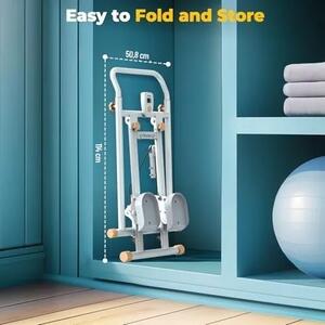 Stepfit™ степер за стълби с дръжка, StepFIT™ степер за стълби с дръжка - Черно