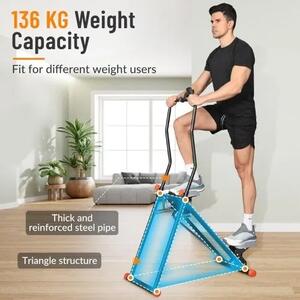 Stepfit™ степер за стълби с дръжка, StepFIT™ степер за стълби с дръжка - Черно