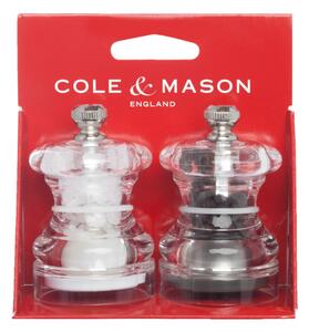 COLE&MASON Комплект мелнички за сол и пипер “BUTTON“ - 6,5 см