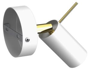 Стенен спот PRESTON 1xGU10/MR11/40W/230V бял/златист