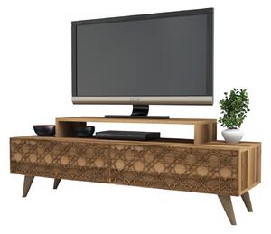 Тв шкаф цвят орех 140x41.8x48.8