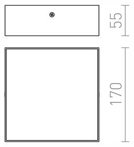 RED - Design Rendl - R12849 - LED Лампа LARISA LED/15W/230V черна