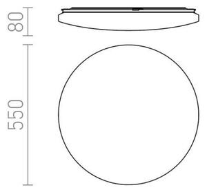 RED - Design Rendl - R12434 - LED Лампа SEMPRE LED/56W/230V кръгла