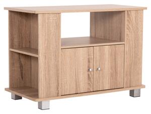 Тв шкаф Сluse меламин в цвят дъб сонама 80x40x57.5см