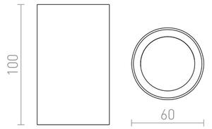 RED - Design Rendl - R12668 - Спот GAYA 1xGU10/35W/230V