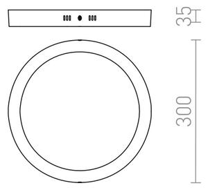 RED - Design Rendl - R12973 - LED Лампа SOCORRO LED/24W/230V