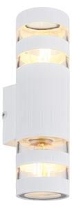 Globo 78260W - Настенно осветително тяло HAYES 2xE27/10W/230V бяло