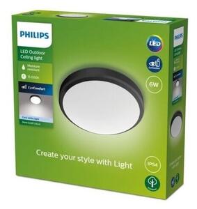 Philips - LED Лампа за баня DORIS LED/6W/230V 4000K IP54 черна