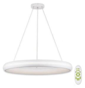 Top Light - LED Димируем пендел FUTURA LED/60W/230V бял + д.у