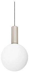 Ideal Lux - LED полилей на кабел ODEON LED/8W/230V CRI 90 диам. 20 см бежово/бяло
