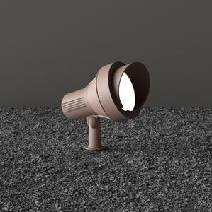 Ideal Lux - Външна лампа TERRA 1xGU10/28W/230V IP65 кафява