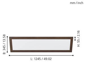 Eglo 99476 - LED Лампа PIGLIONASSO LED/32W/230V 345x1245 мм