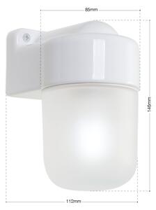 Orion - Стенна лампа OSTIA 1xE27/40W/230V бяла
