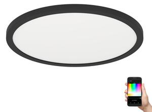 Eglo 900091 - LED RGBW Димируем плафон ROVITO-Z LED/14,6W/230V черен