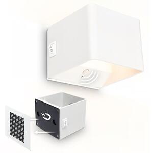 Briloner 3879016 - Зареждаема LED стенна лампа със сензор BORRA LED/1,5W/5V 3600 mAh бяла