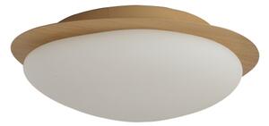 Brilagi - LED таванно осветително тяло VISBY WOOD LED/18W/230V Ø 38 см в кафяво