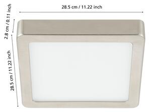 Eglo 98852 - LED Димируема лампа за баня FUEVA-Z LED/19,5W/230V IP44