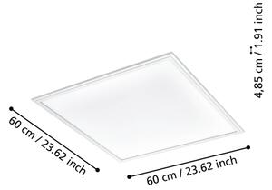 Eglo 900046 - LED Димируема лампа SALOBRENA-Z LED/33W/230V бял