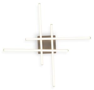 Brilagi - LED таванно осветително тяло STRIPES LED/37W/230V сребристо