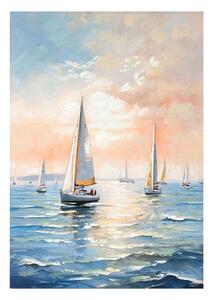 Картина на платно Sailsy 70x3x100см