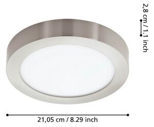 Eglo 900114 - Димируемо LED осветително тяло за баня FUEVA-Z LED/16,5W/230V IP44