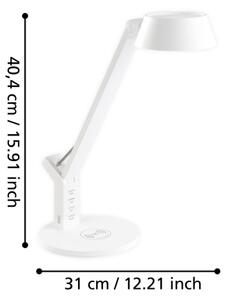 Eglo 99831 - LED Димируема сензорна настолна лампа BANDERALO LED/4,8W/230V бяла