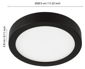 Eglo 98847 - LED Димируема лампа за баня FUEVA-Z LED/19,5W/230V IP44